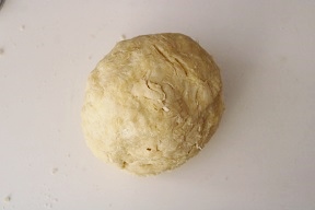 Galette com berinjela e abobrinha