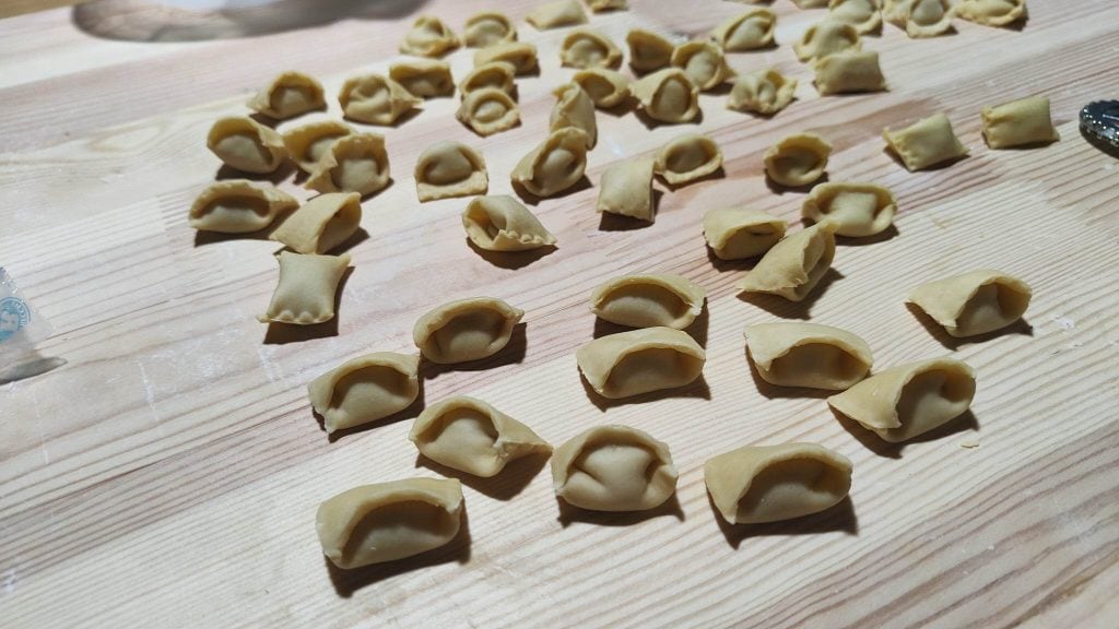 Ravioli del Plin feitos em casa