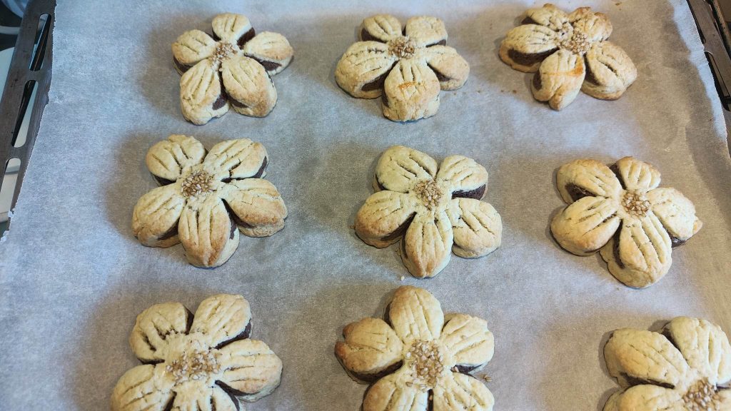 Biscoitos de massa amanteigada