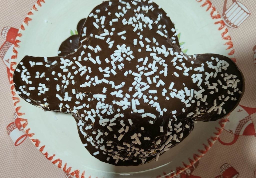 Colomba caseira de Páscoa