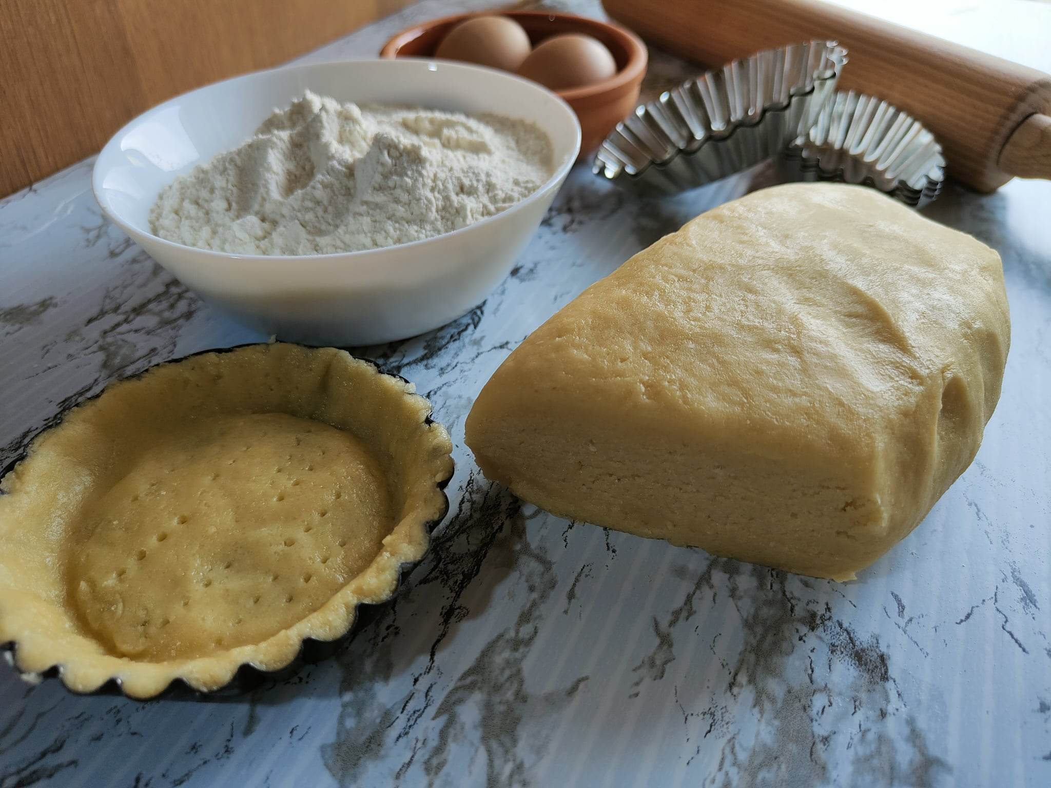 Massa podre fácil e macia