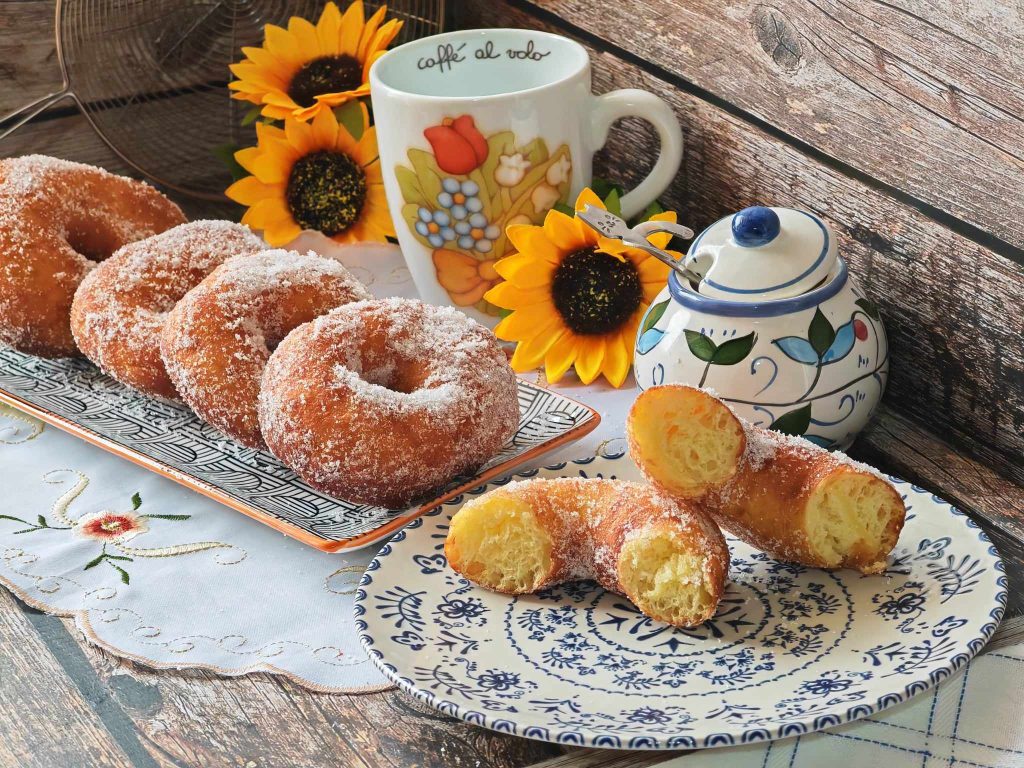 Graffe Napolitanas originais com batatas