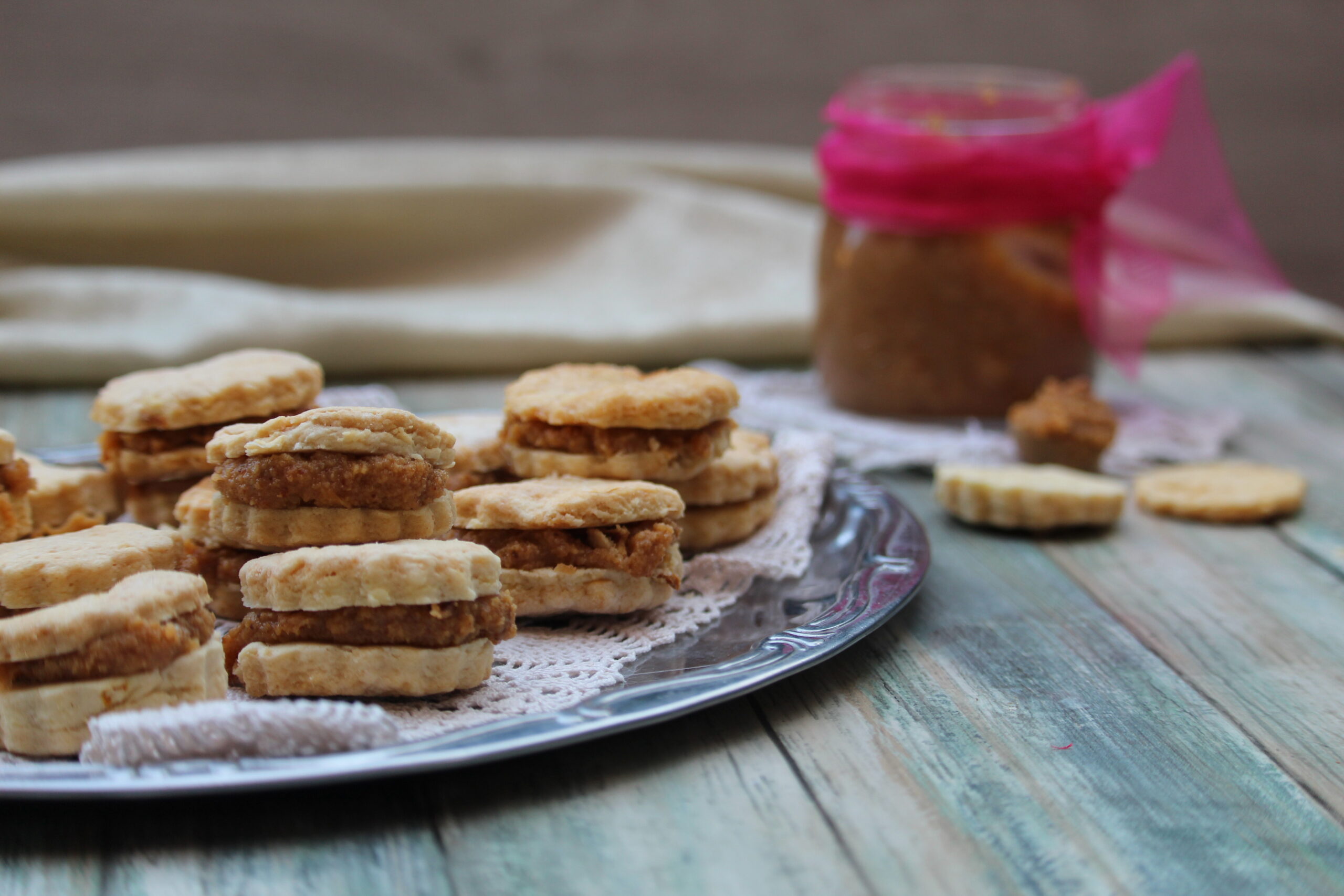 Alfajores com doce de leite (Argentina)