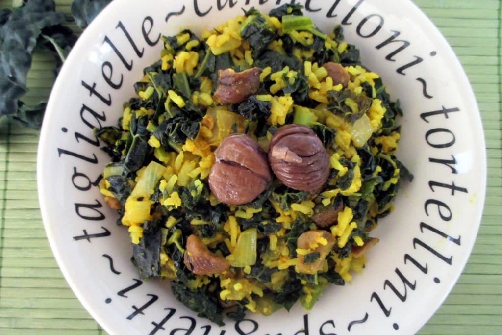 Arroz com couve e castanhas, Mangia senza Pancia