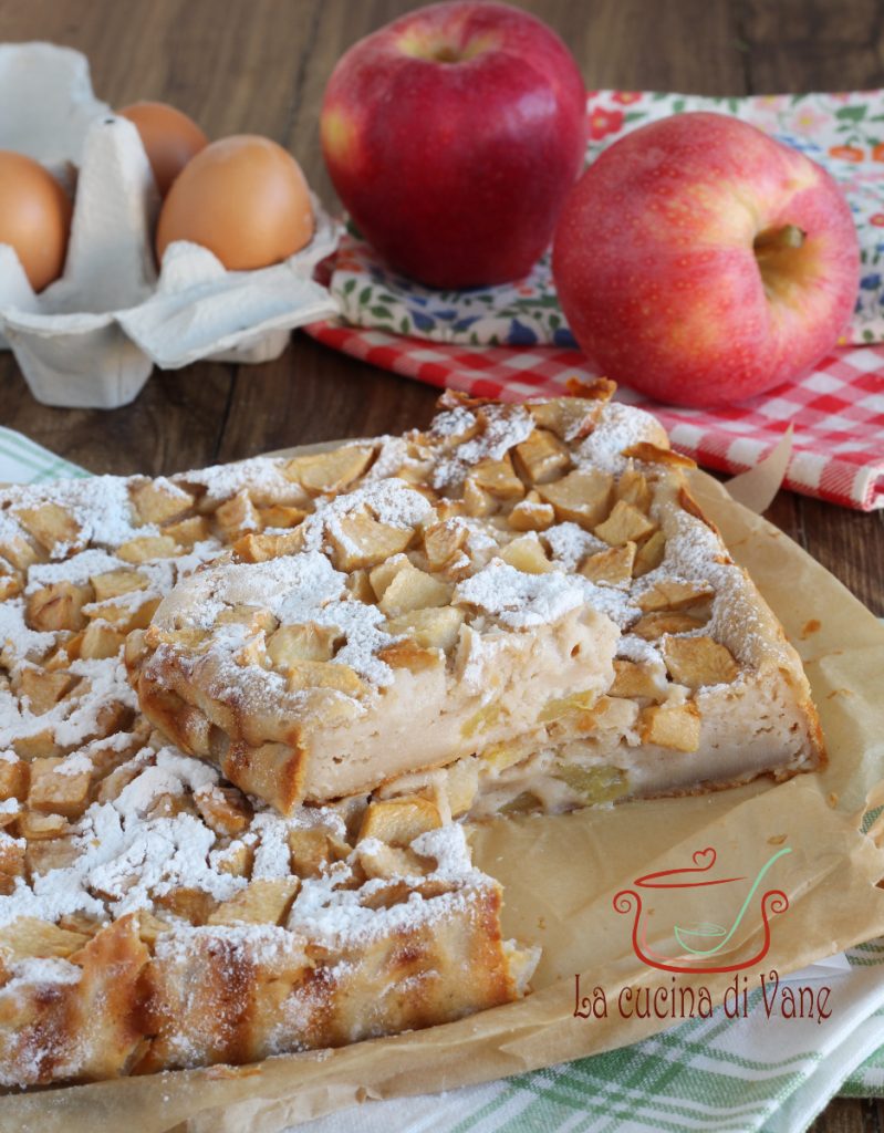 BOLO DE MAÇÃ RICOTTA E CANELA