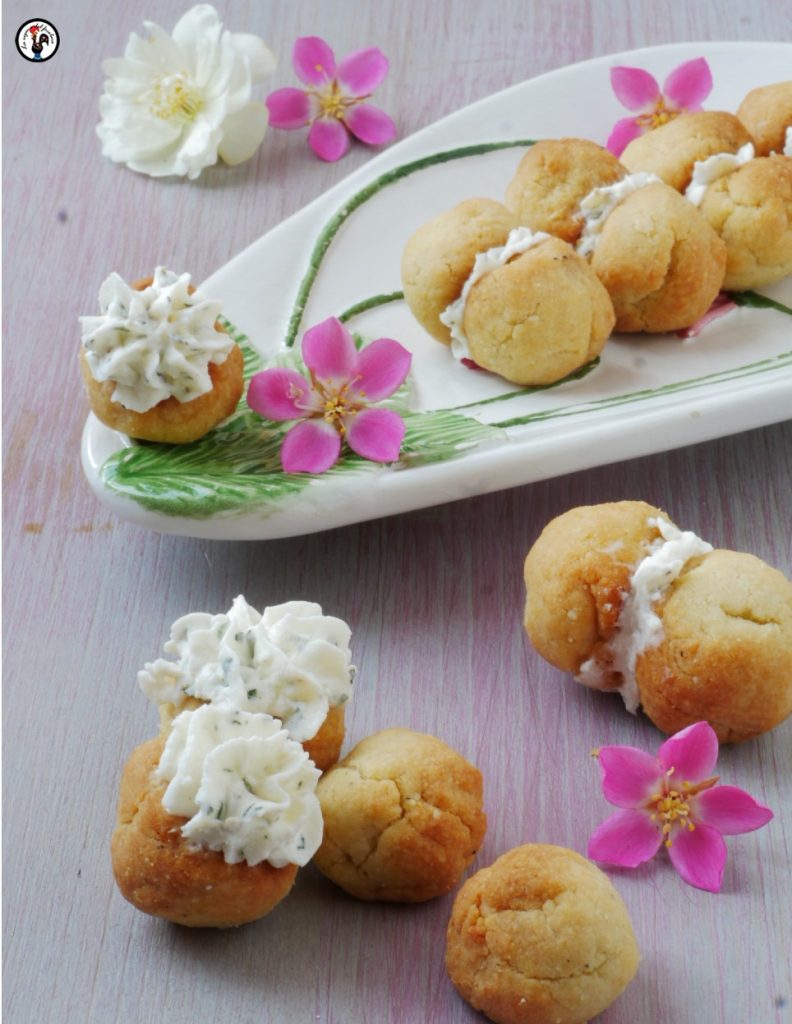 Baci de dama com amêndoas e manjerona