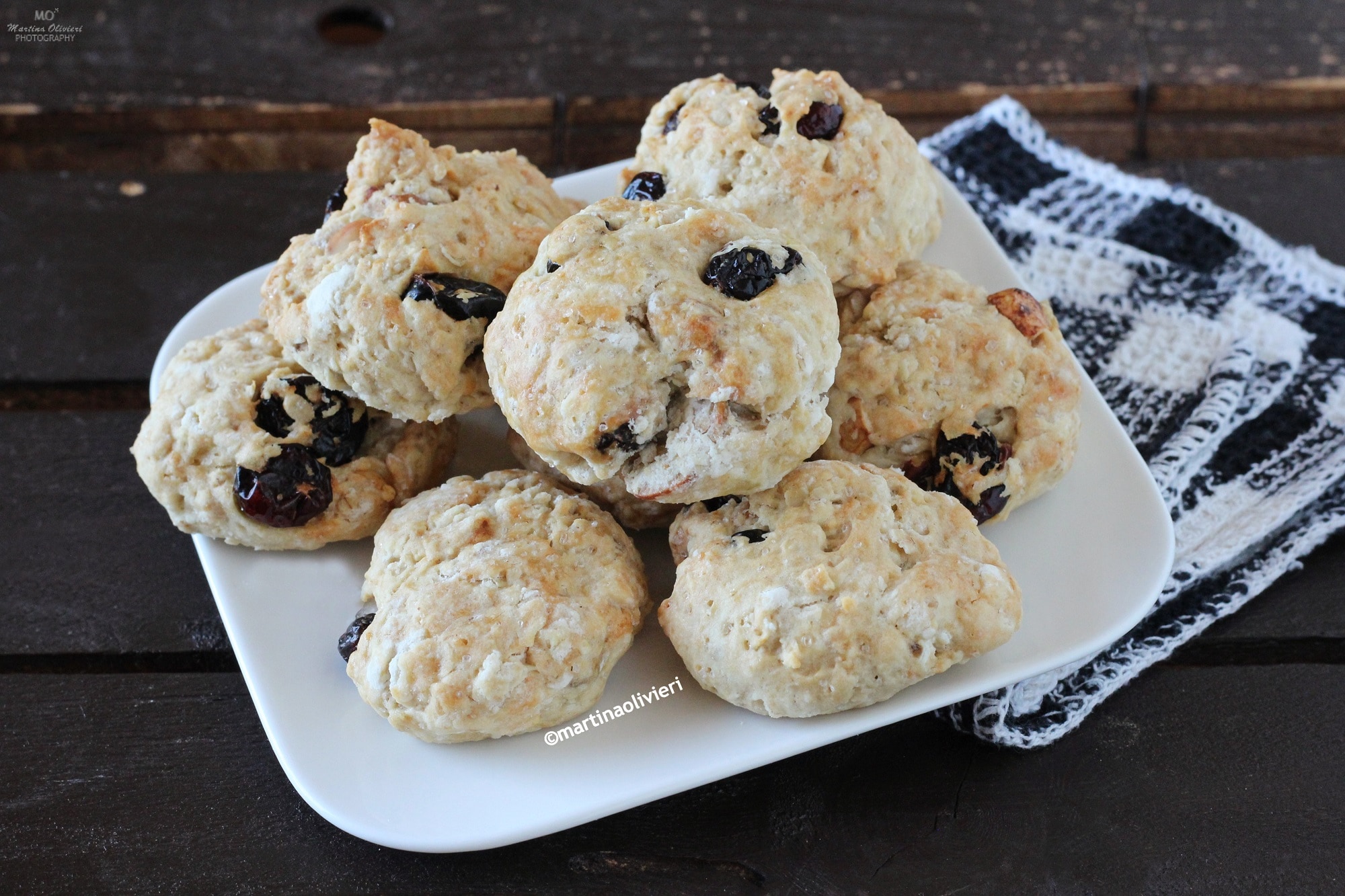 Biscoitos com claras e flocos de aveia