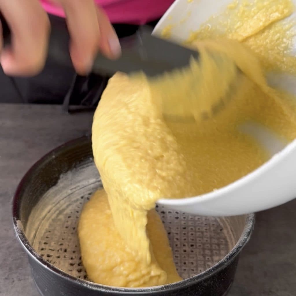 Bolo de iogurte e coco