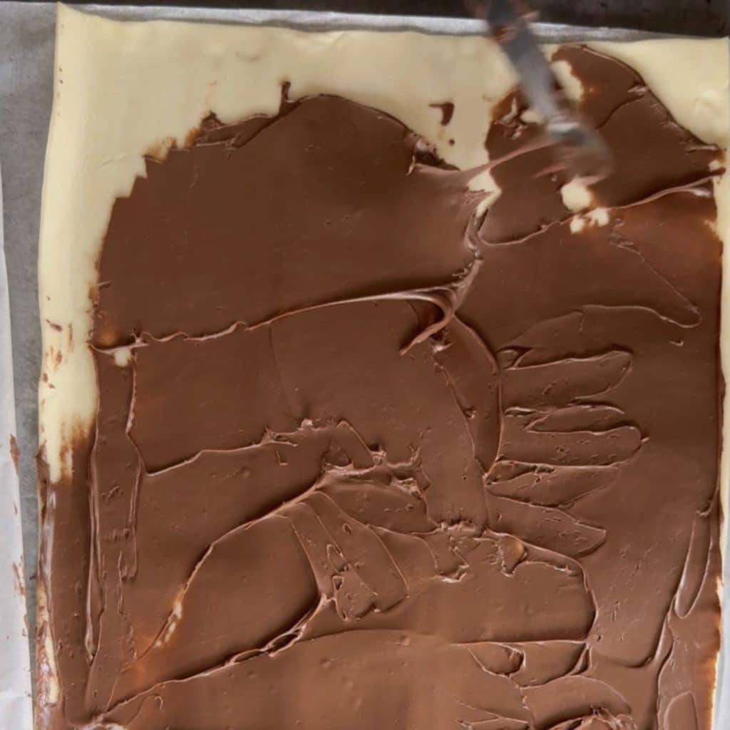 Coelhinhos de massa folhada com chocolate