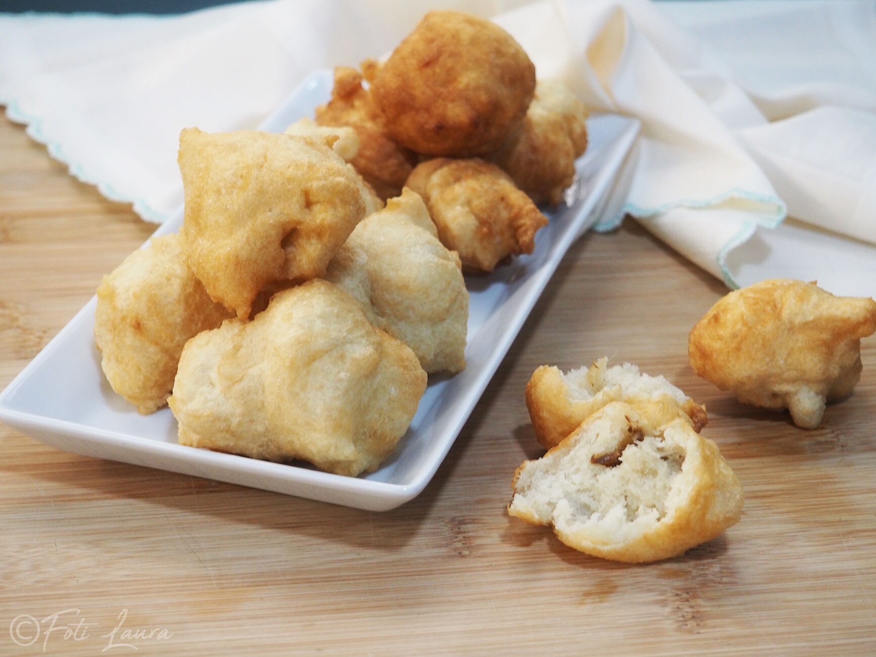 Crispelas com anchovas: A receita simples das festas Calabresas