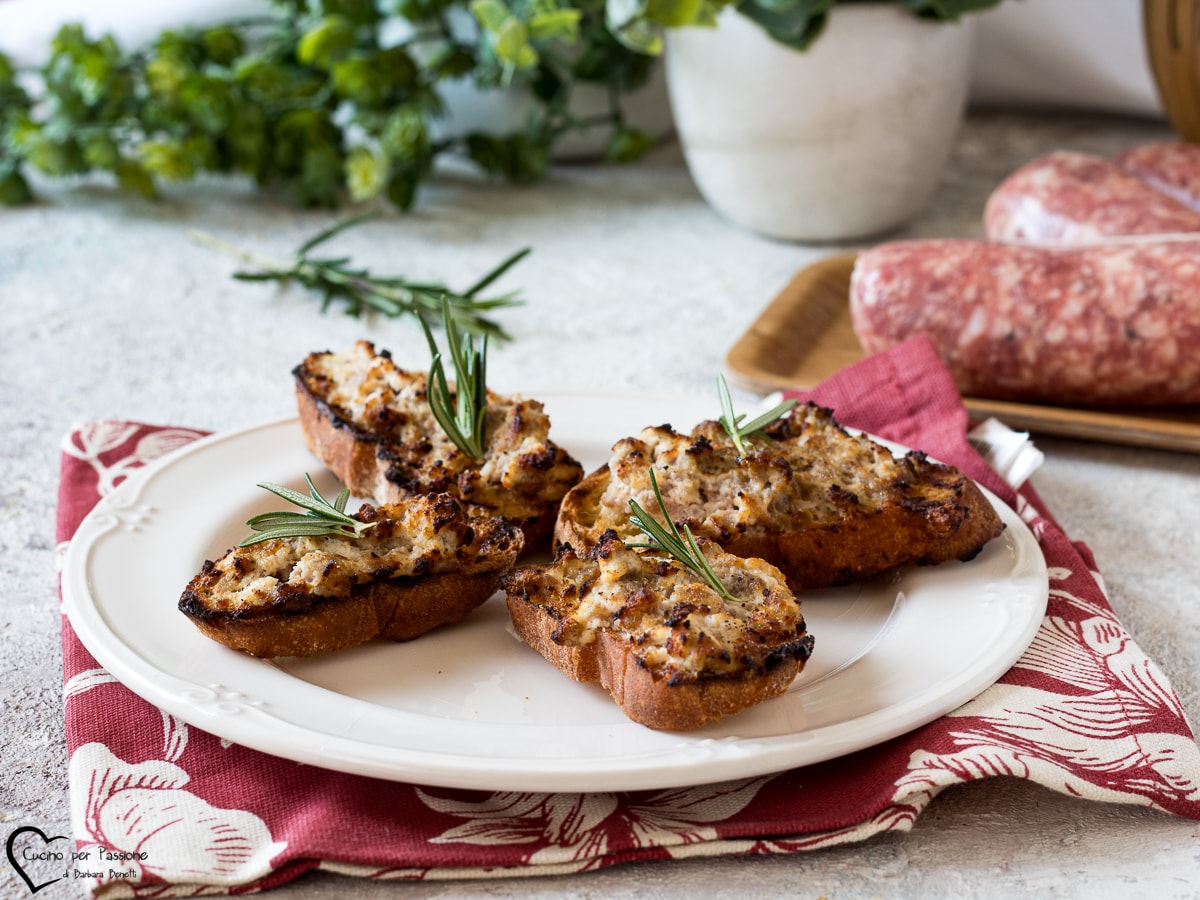 CROSTINI COM LINGUIÇA na fritadeira a ar ou no forno
