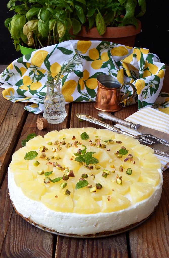 torta fria de iogurte