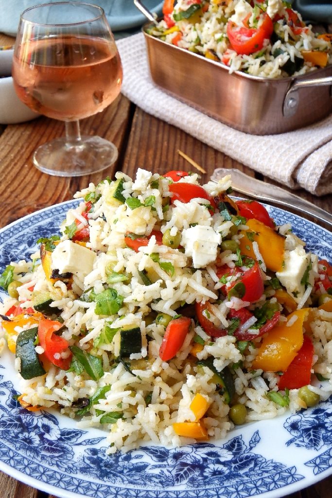 salada de arroz