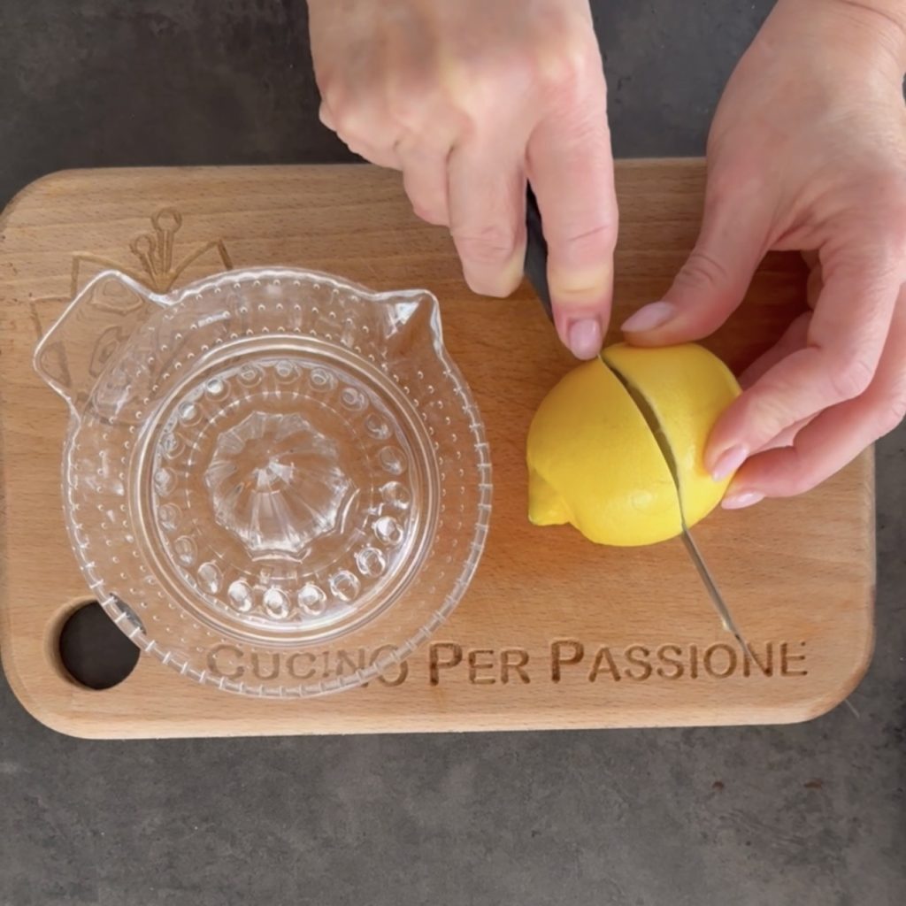 Escalope de peru ao limão