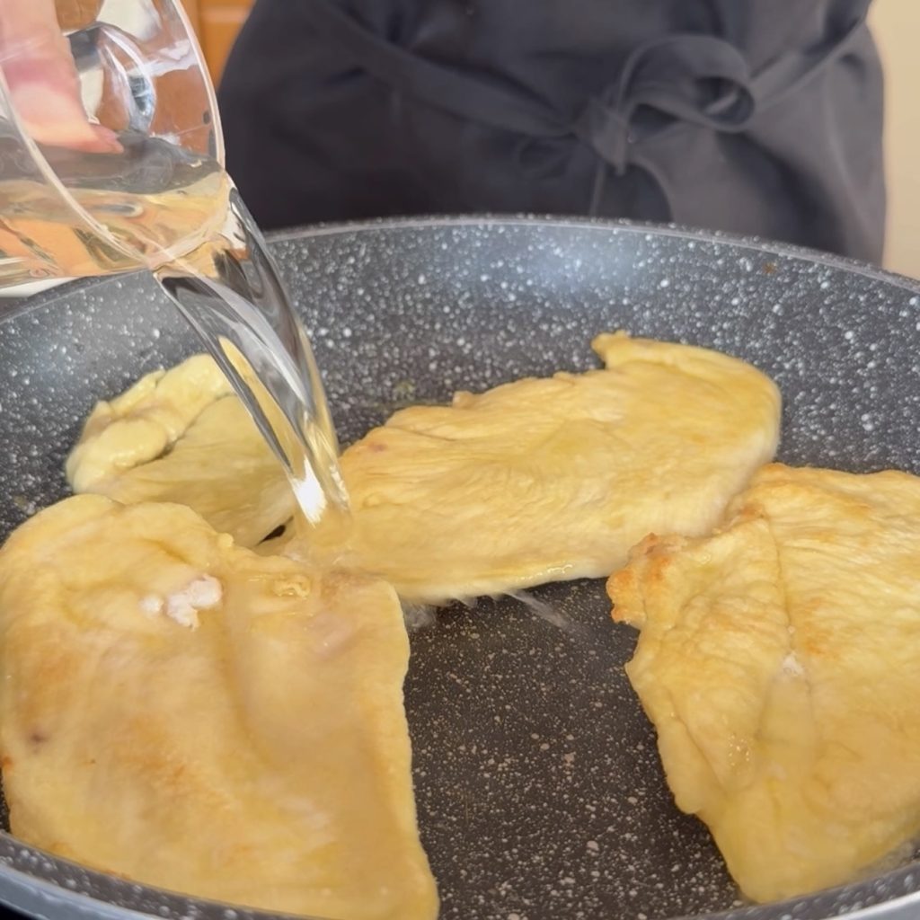 escalopes com tomates secos