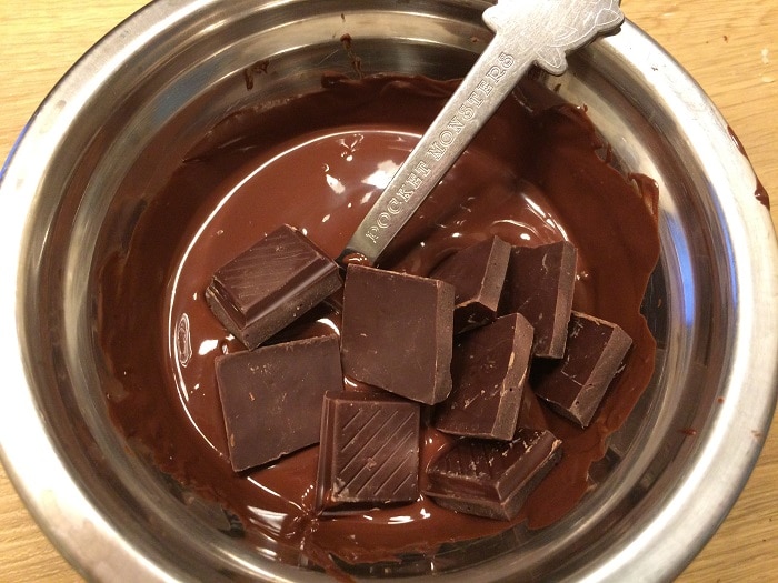 mendiant discos de chocolate amargo