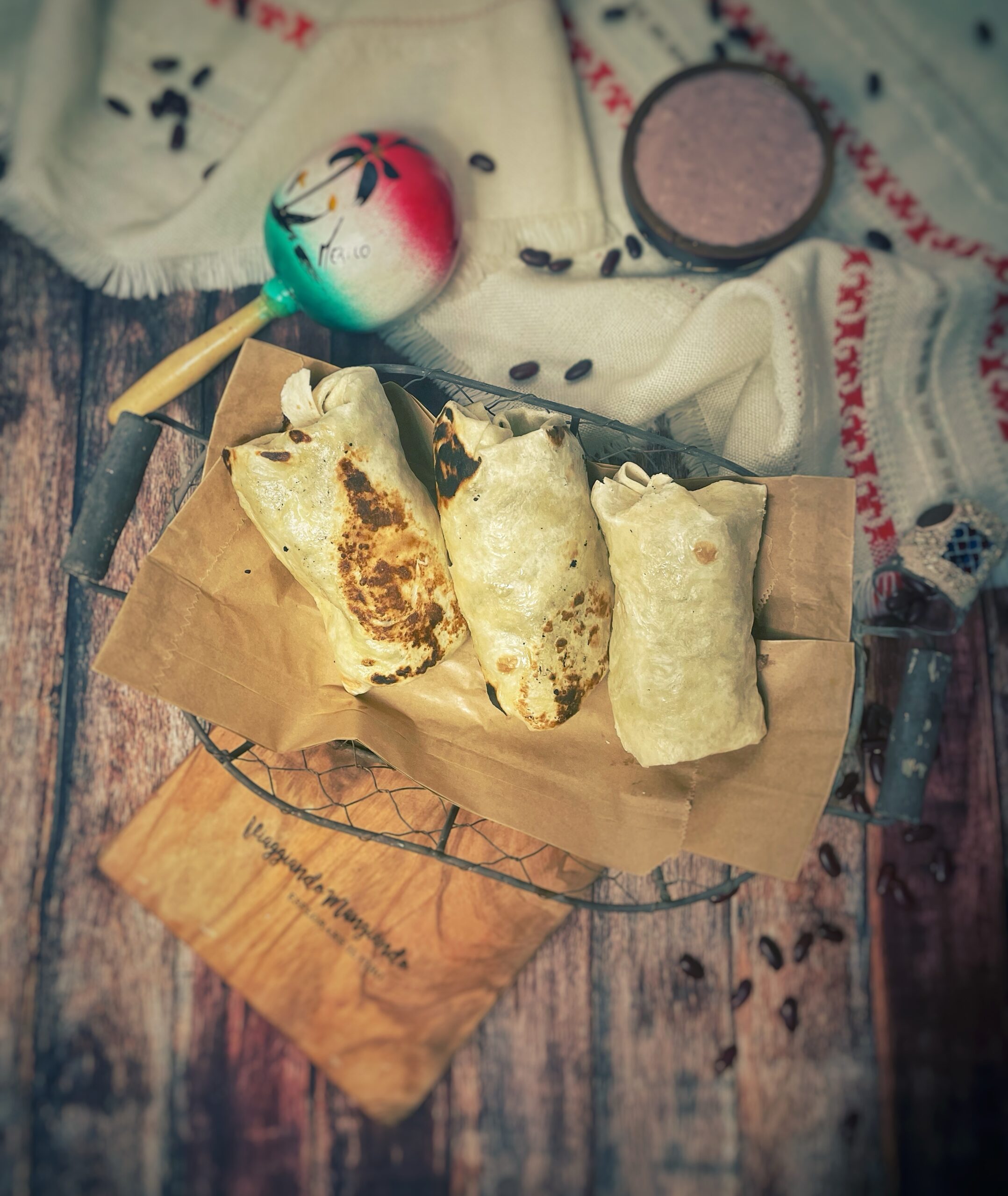 Burrito tradicional (México)