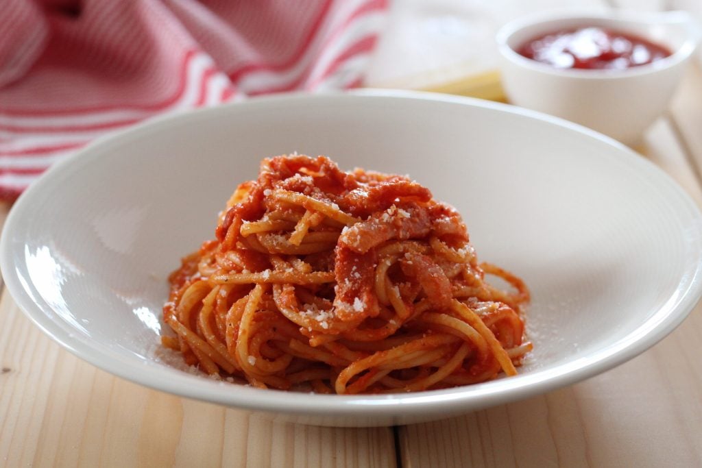 spaghetti all'amatriciana