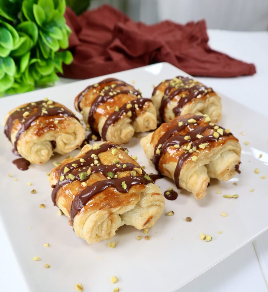 Pain au chocolat rápidos sem massa