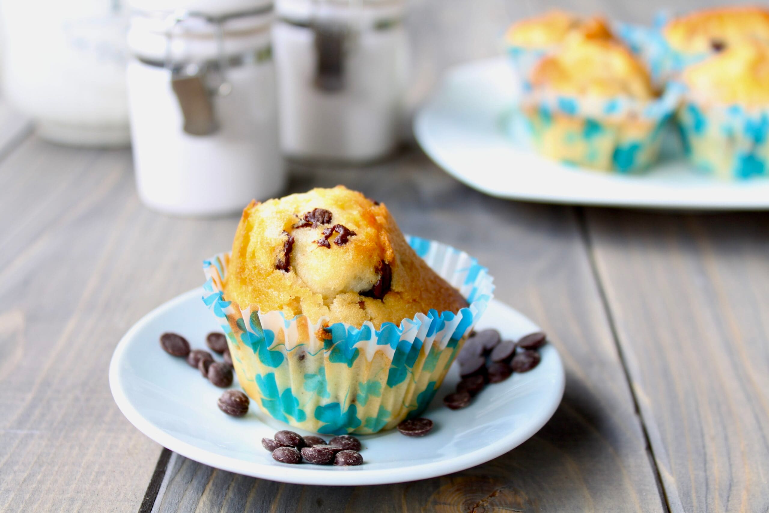 Muffin na fritadeira a ar