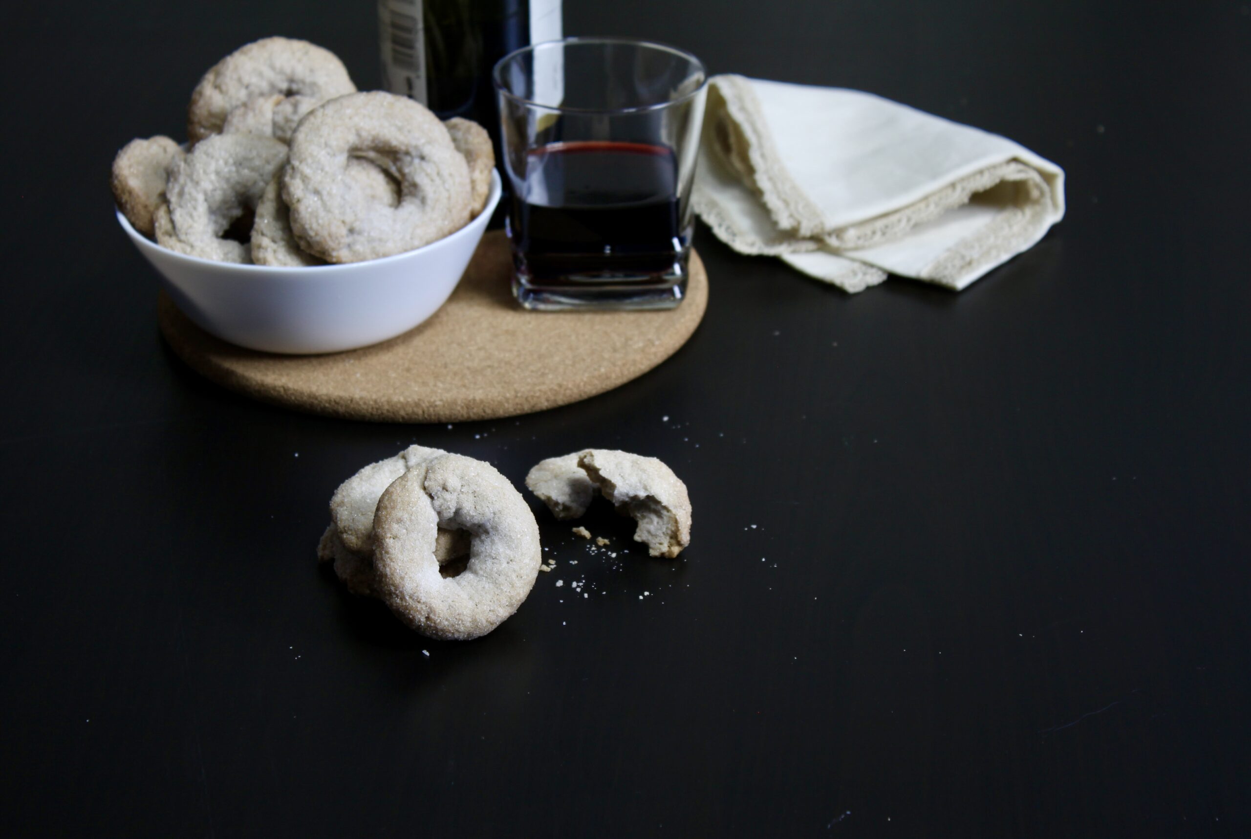 Rosquinhas de vinho