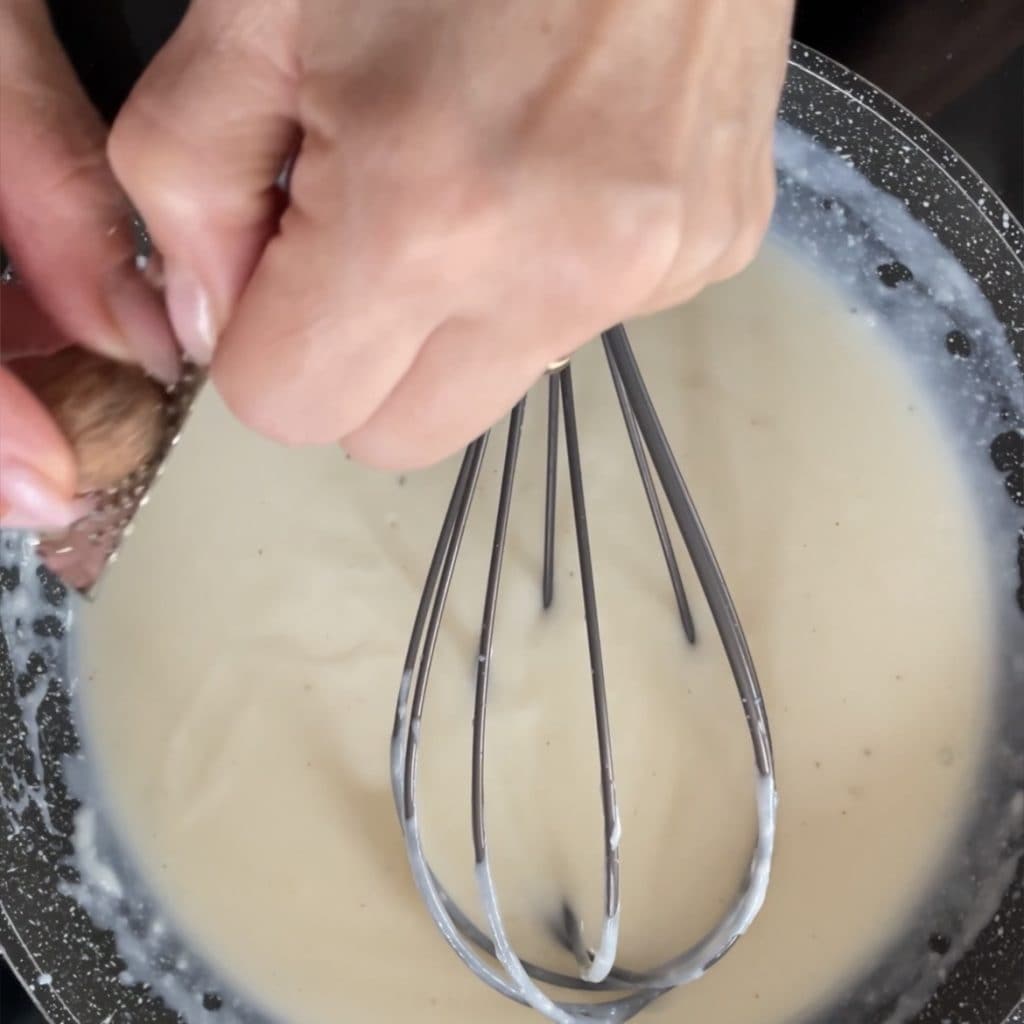 Lasanha com pão carasau e legumes