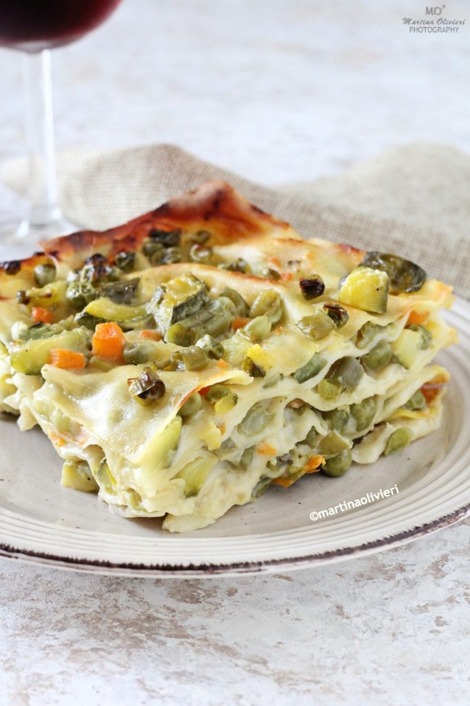 Lasanha de legumes vegetariana