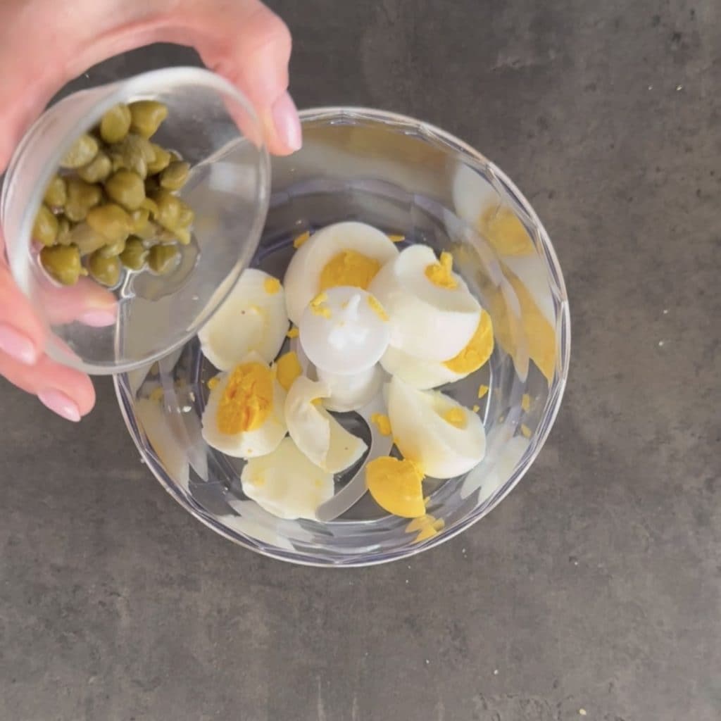 Limões recheados com atum