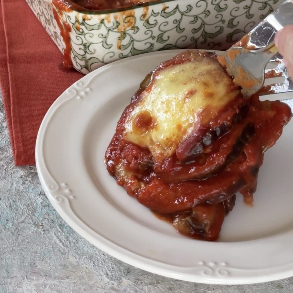 Parmigiana de berinjela