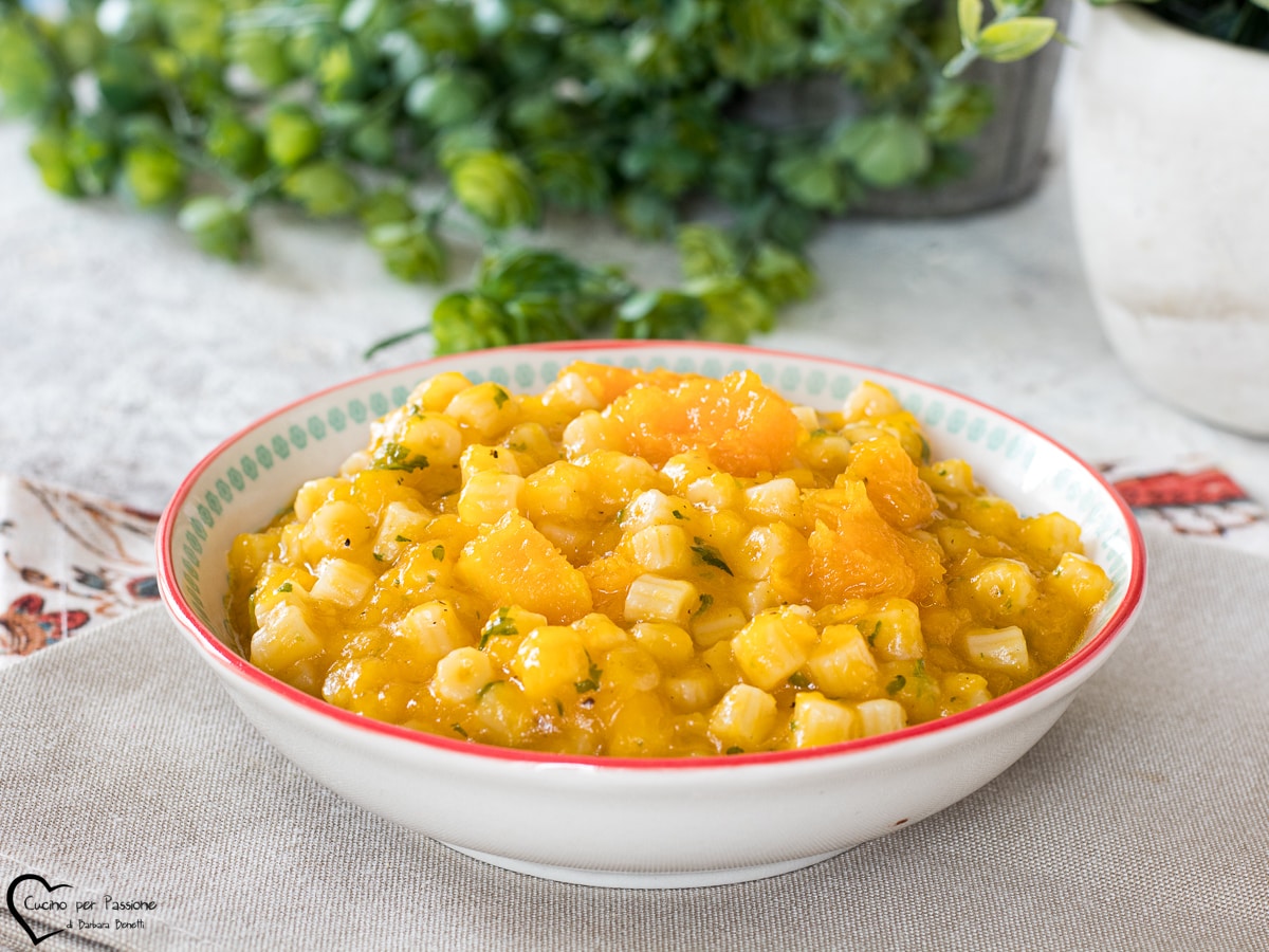 PASTA RISOTADA COM ABÓBORA