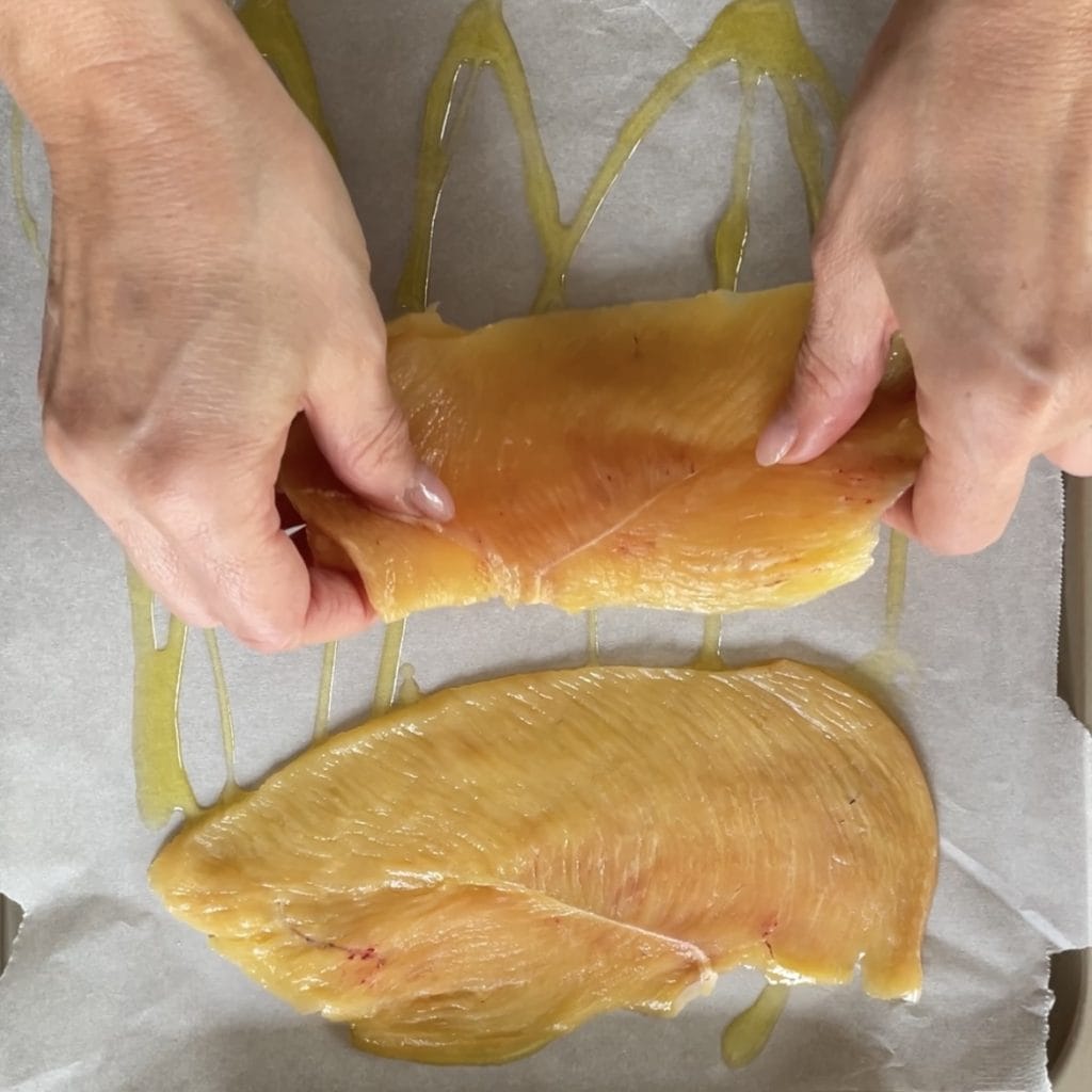 Peito de frango com presunto e provolone