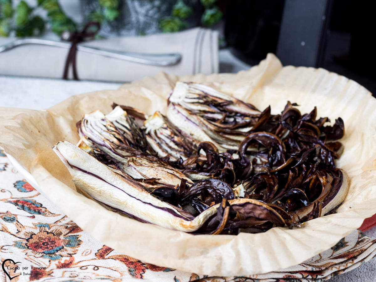RADICCHIO DE TREVISO NA FRIGIDEIRA DE AR QUENTE