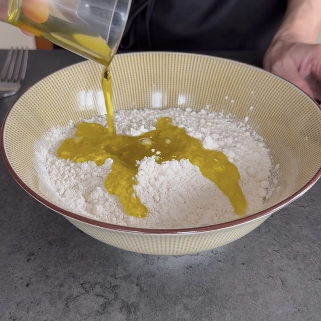 Scrocchiarella sem fermento