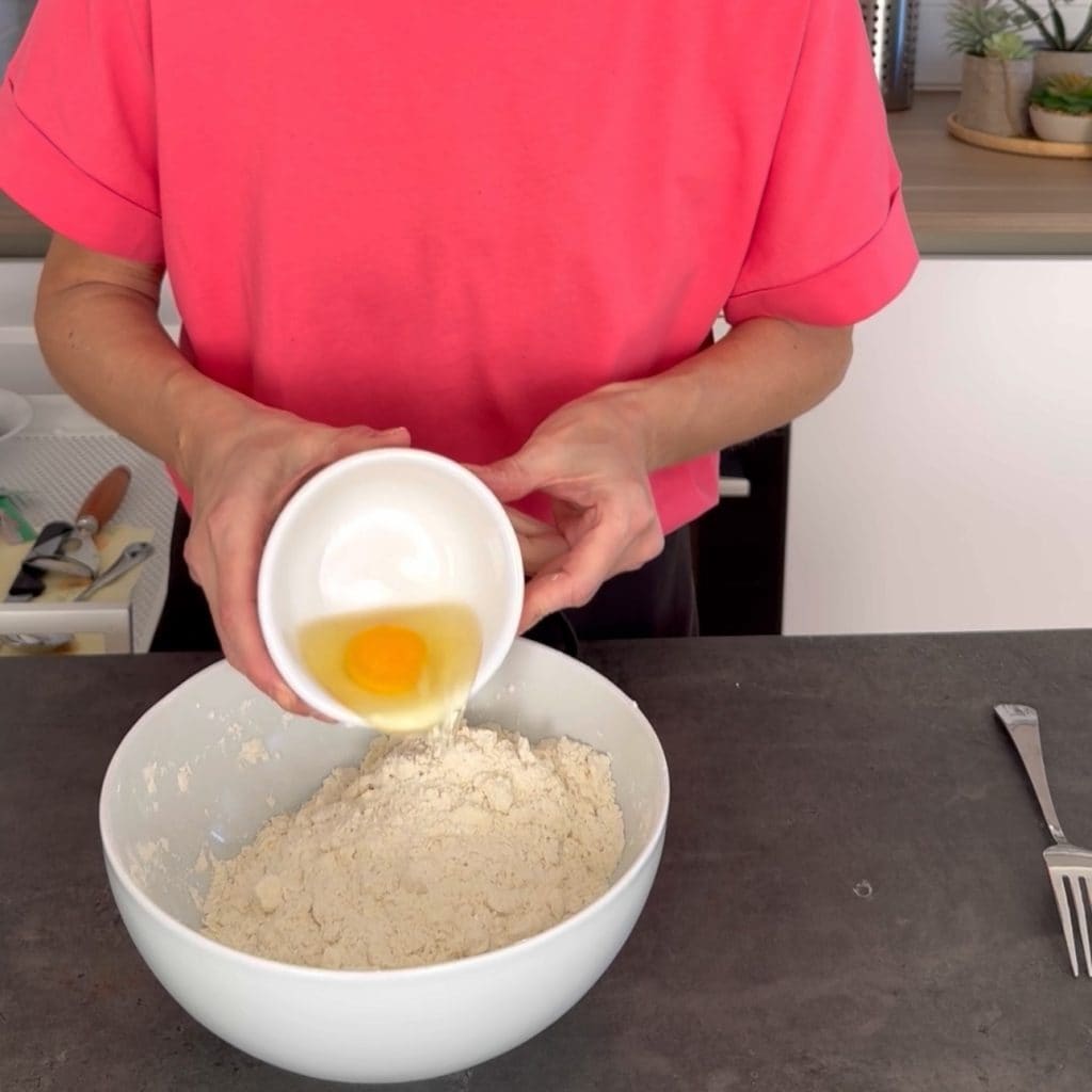 Strudel de maçã com massa podre