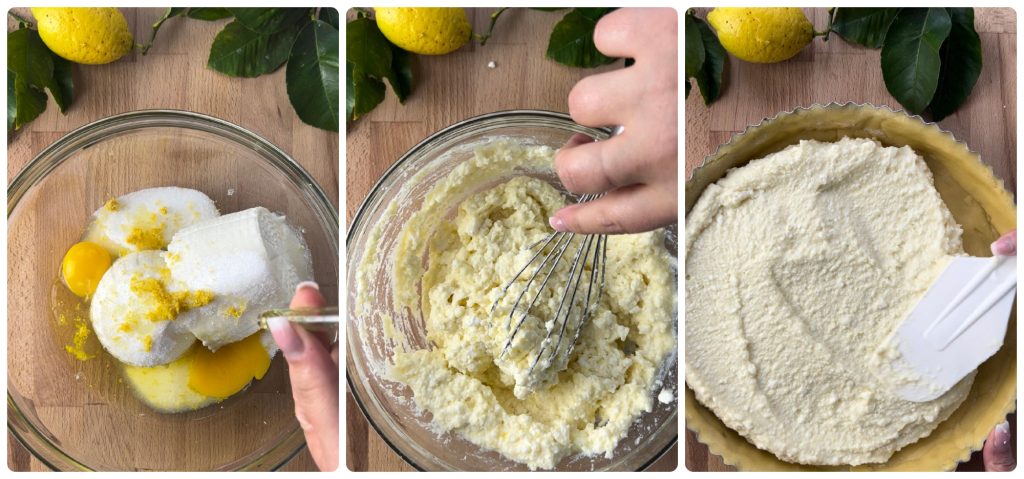 Torta de ricota e limão cremosa e perfumada