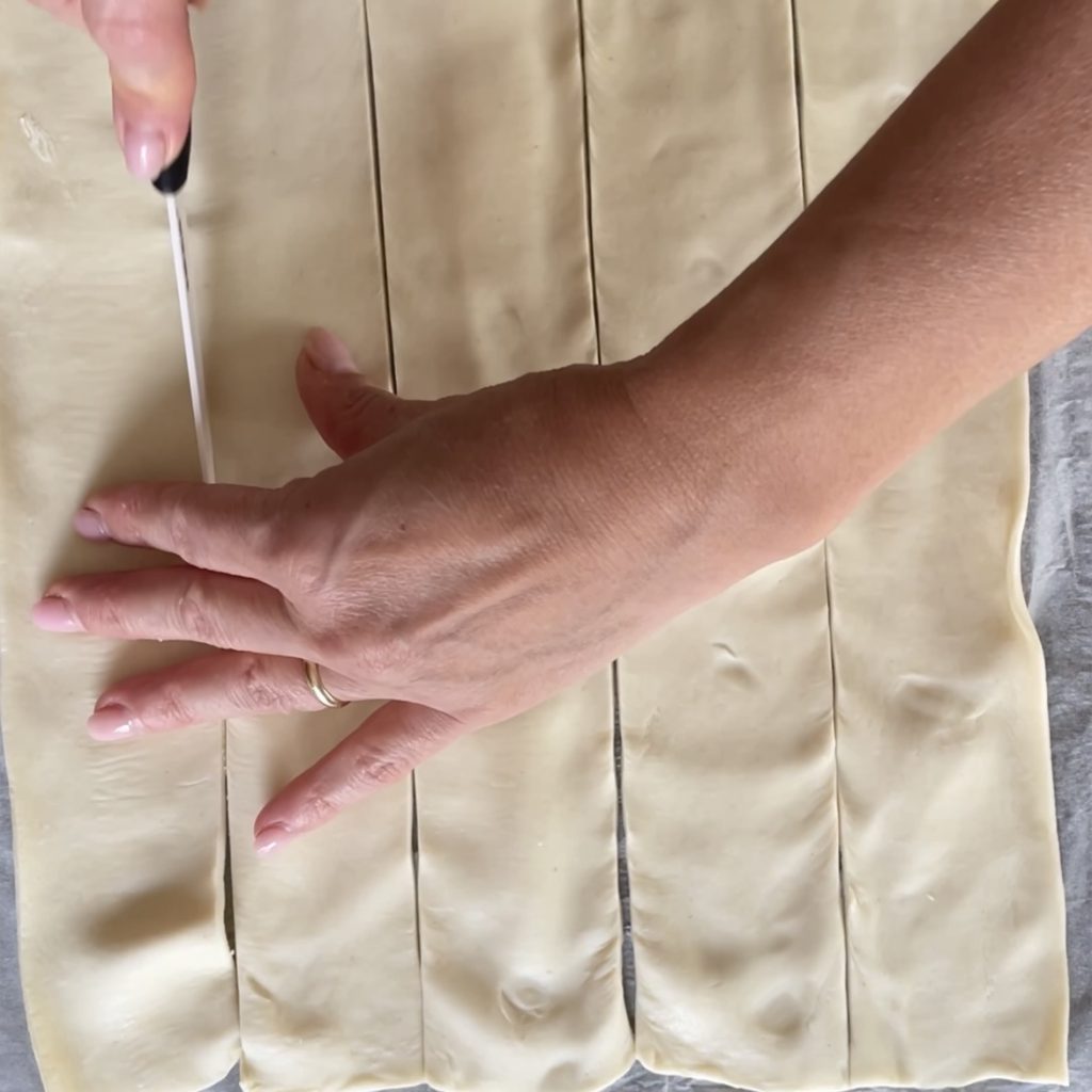 Torta salgada de cogumelos e speck