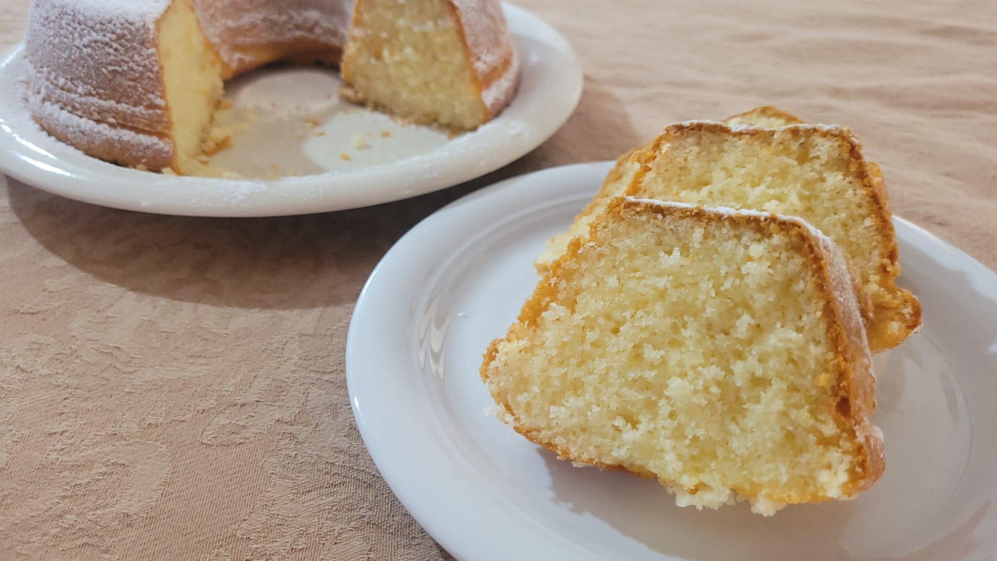Bolo de Coco 7 Potes na Airfryer