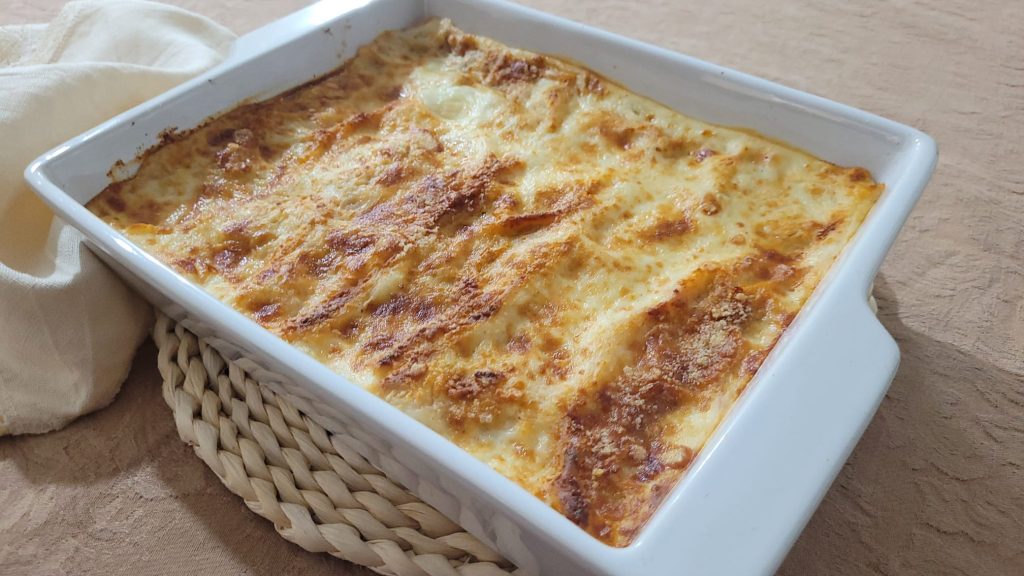 Canelone de Pão Carasau na Fritadeira a Ar