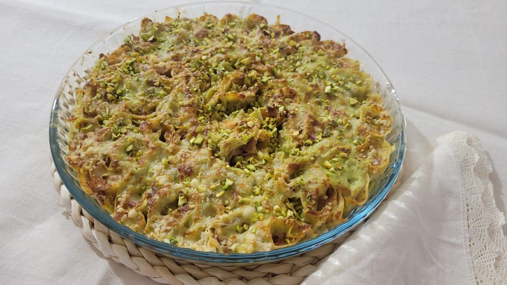 Rolinhos de Lasanha com Pistache e Mortadela na Airfryer