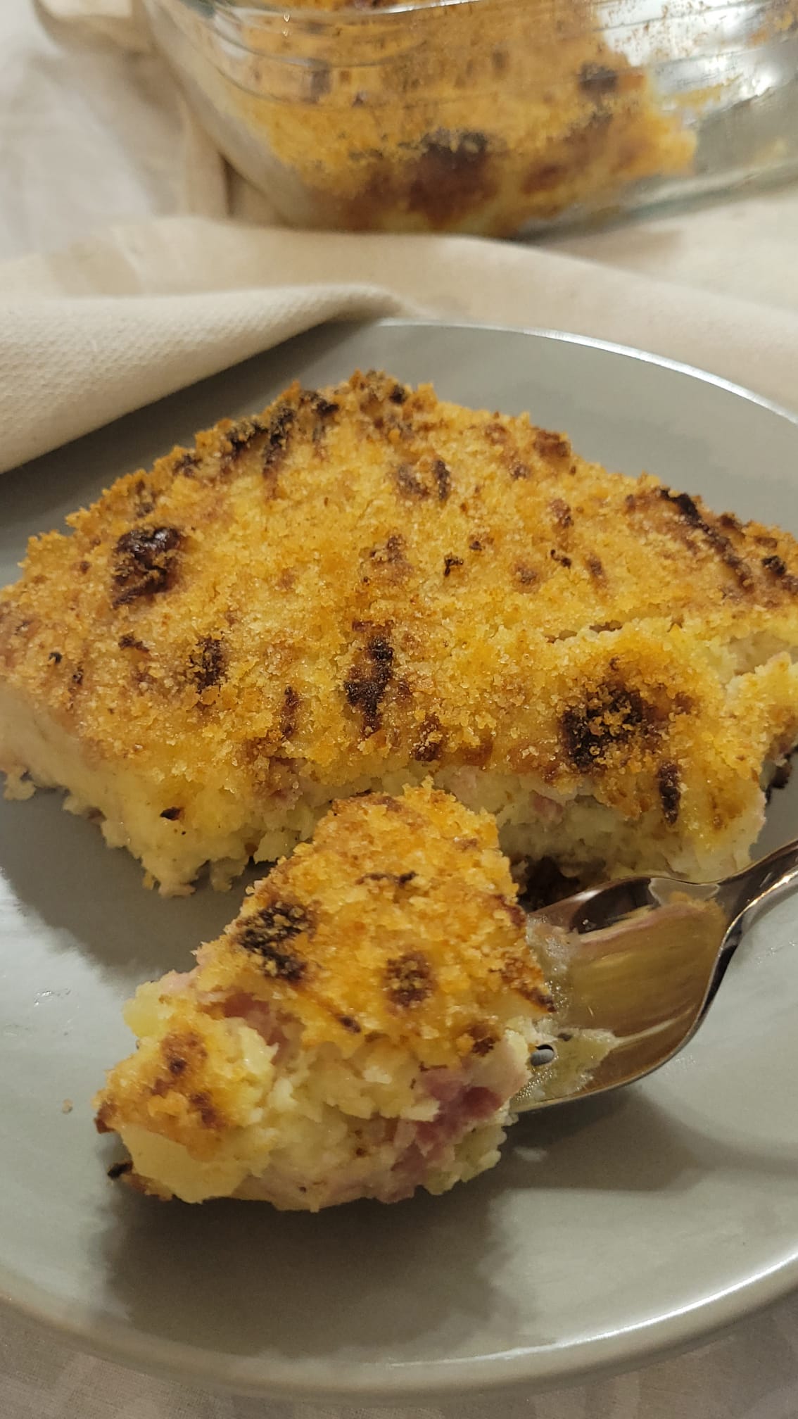 Gateau de Batata na Fritadeira a Ar