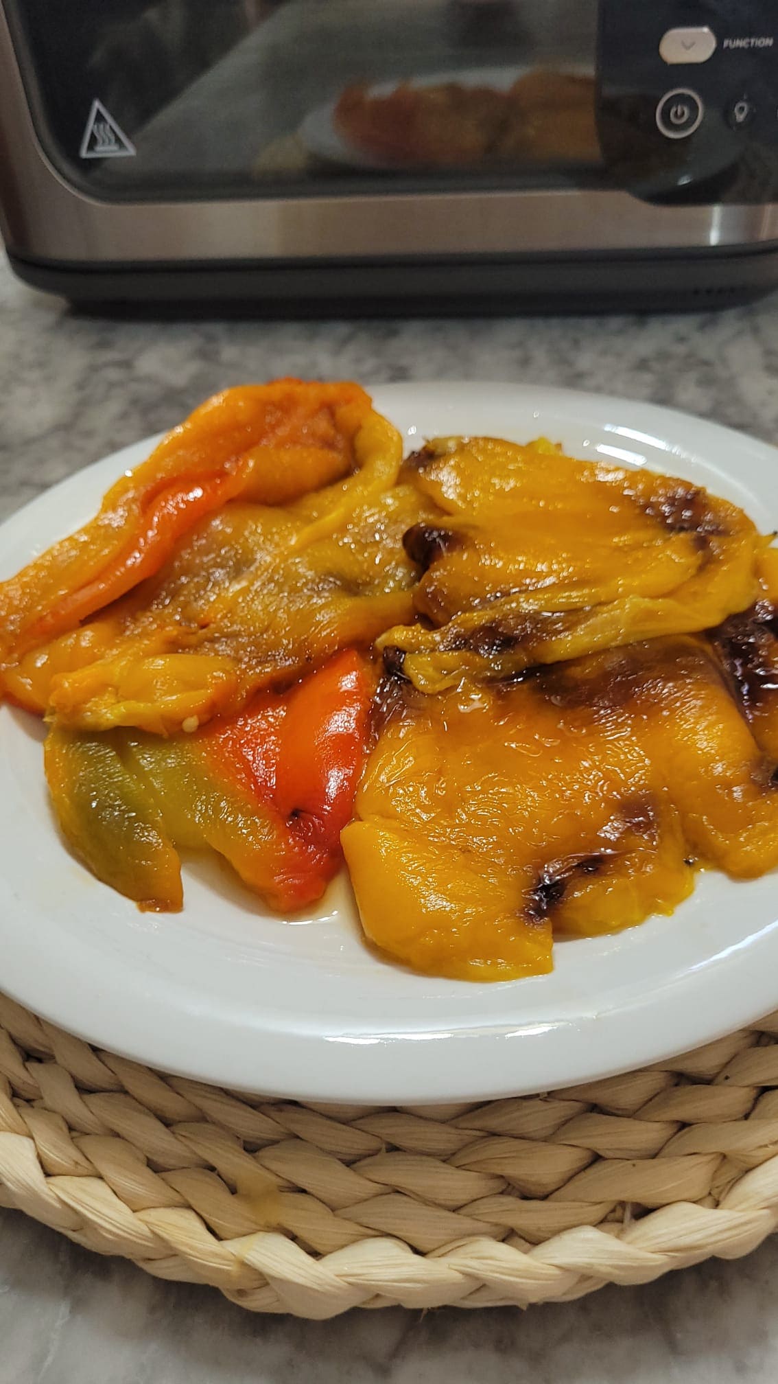 Pimentões Assados na Airfryer