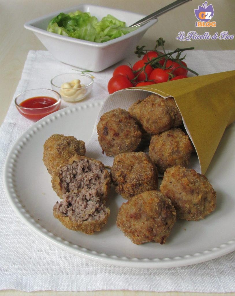 Almôndegas fritas