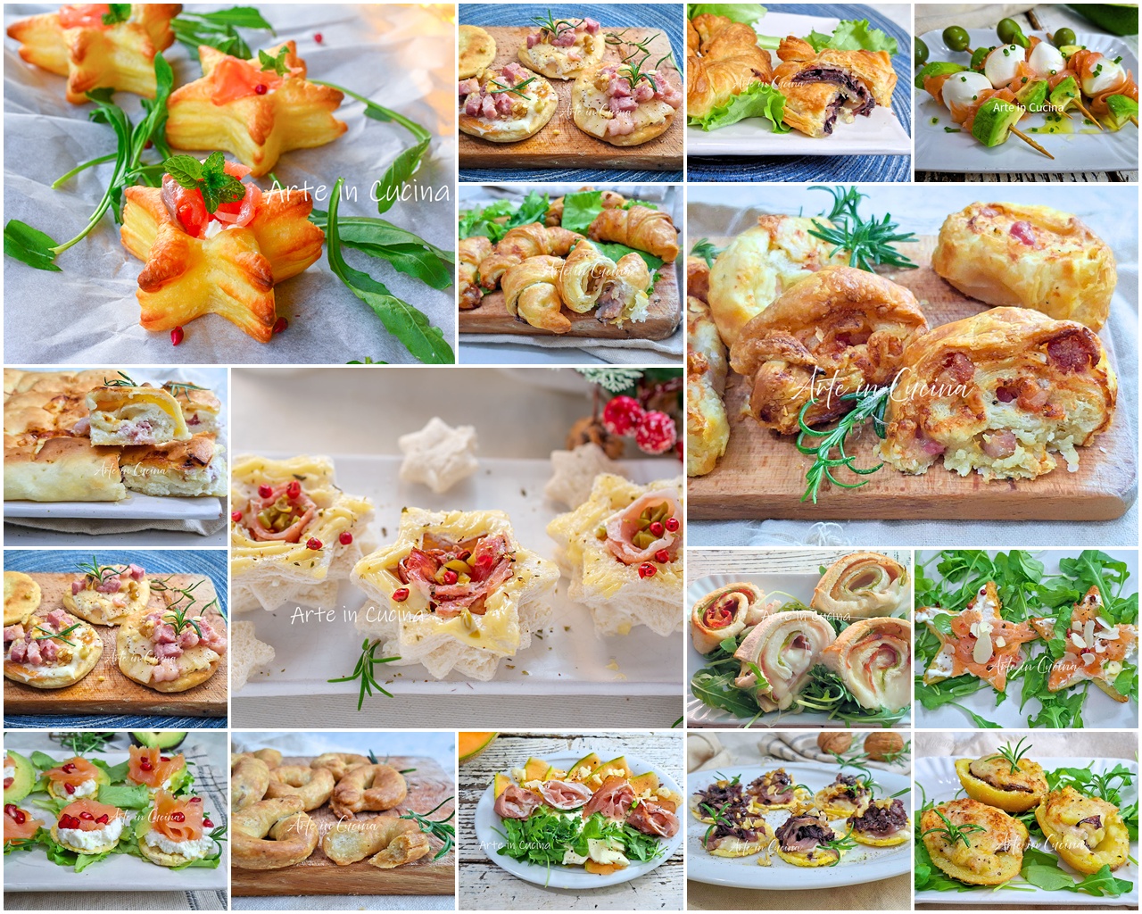 APERITIVOS para o MENU de NATAL