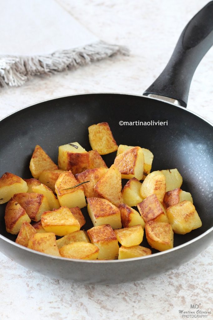 Batatas na frigideira