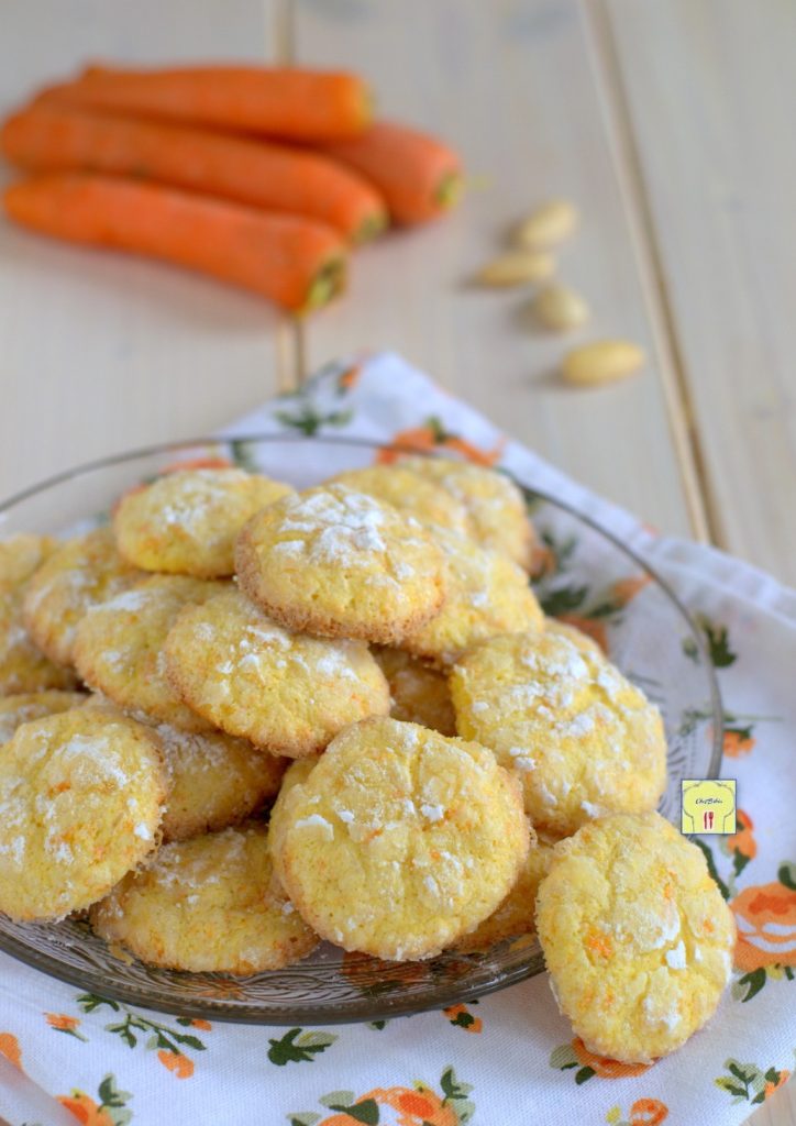 biscoitos de cenoura e amêndoas gp