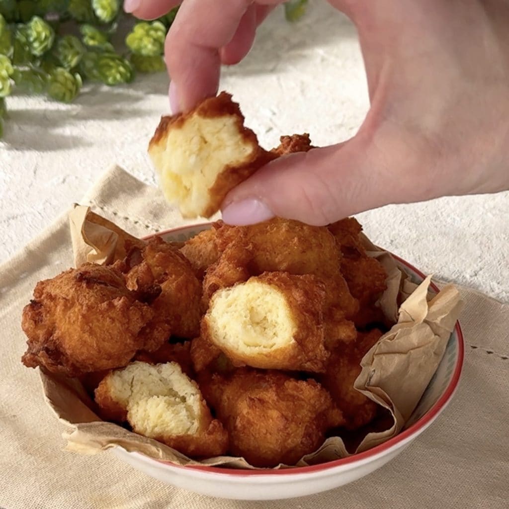 bolinhos de ricota salgados