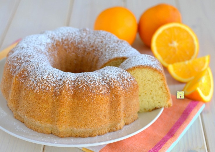 Bolo de laranja fofinho