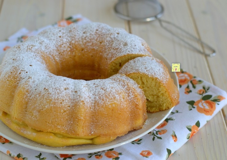 Bolo de leite de soja