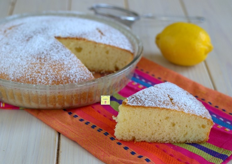 Bolo de limão sem lactose