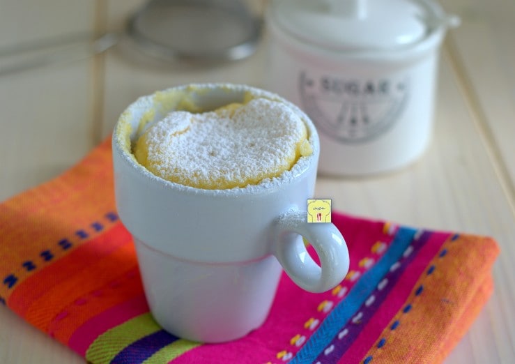 Bolo paraíso na caneca